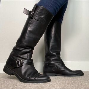 Studio Pollini Genuine Leather Riding Boots🔥